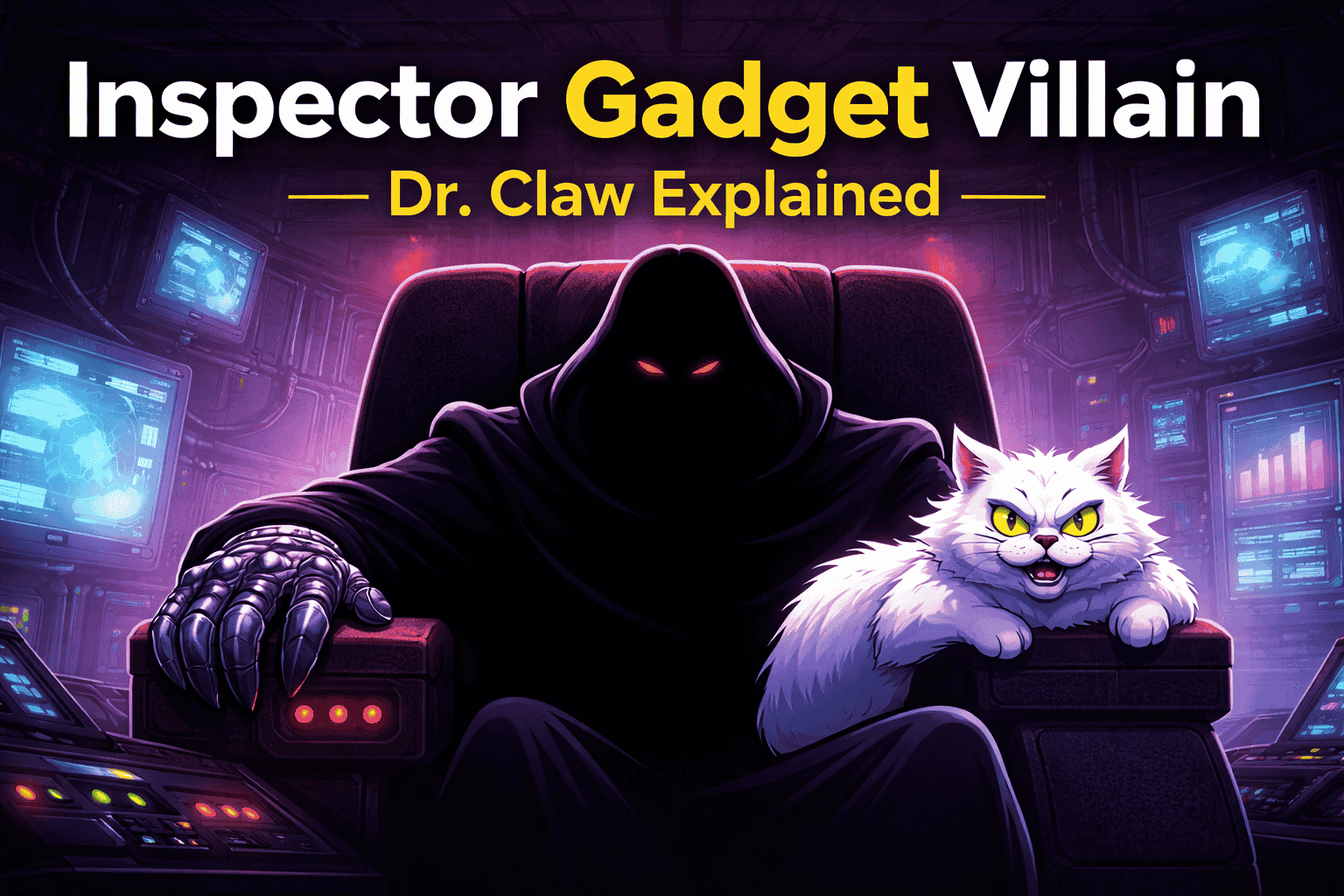 Inspector Gadget Villain: The Mysterious Bad Guy Everyone Remembers