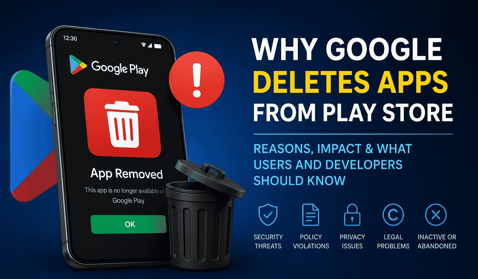 google deletes apps from play store