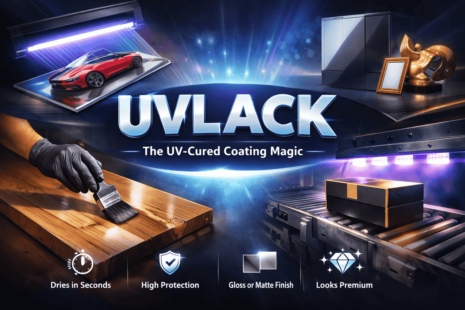Uvlack for Packaging, Wood, and Décor: The Ultimate Guide