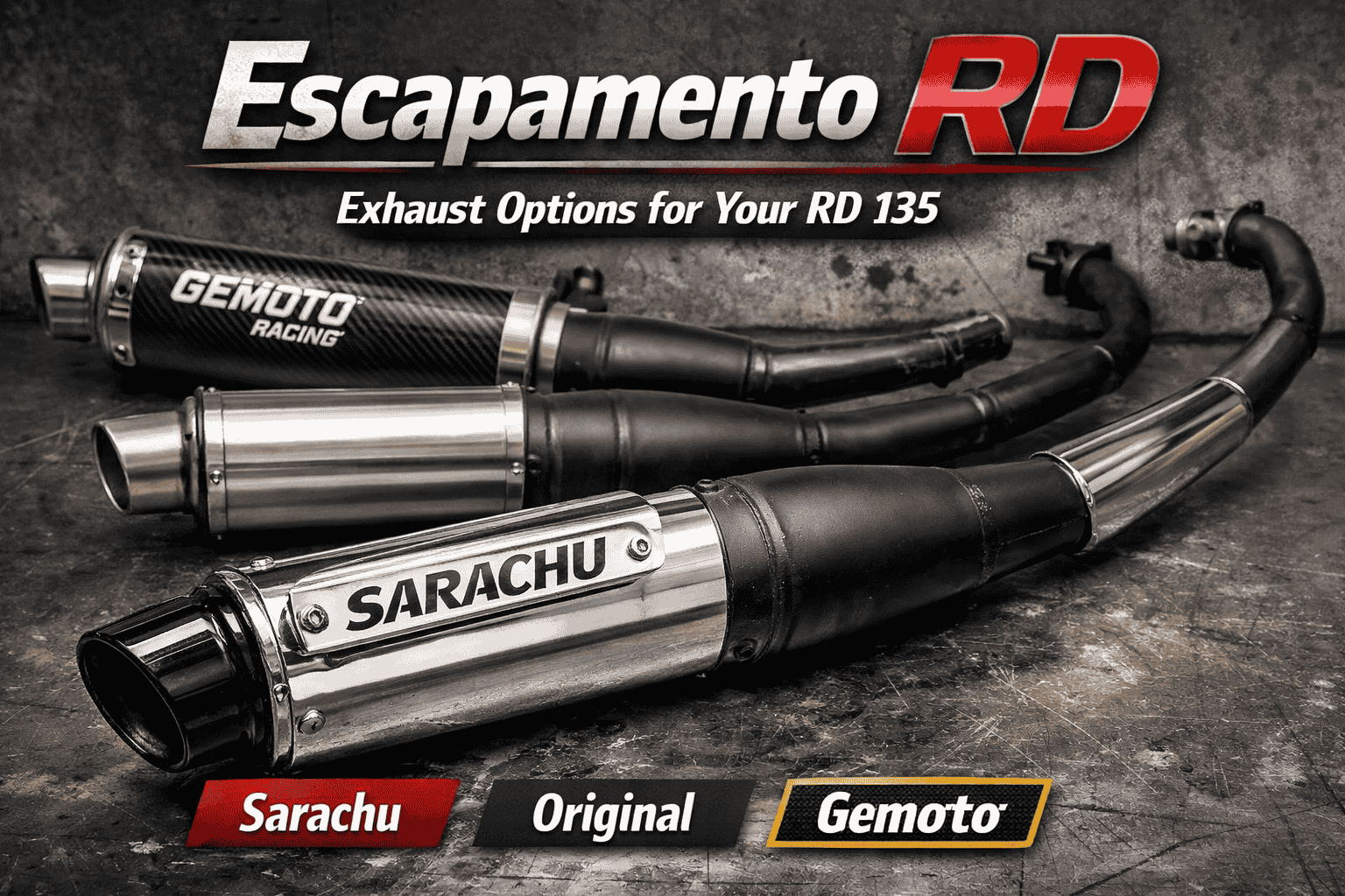 Escapamento RD: The Complete Guide for RD 135 Motorcycles