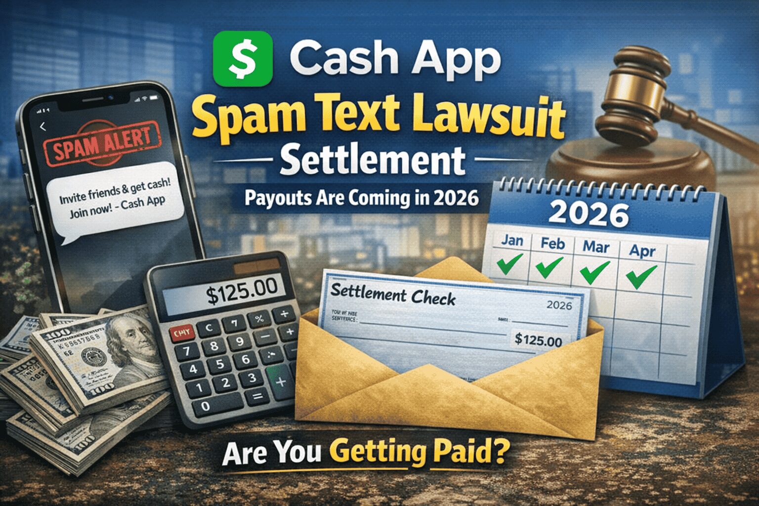 cash app spam text lawsuit settlement