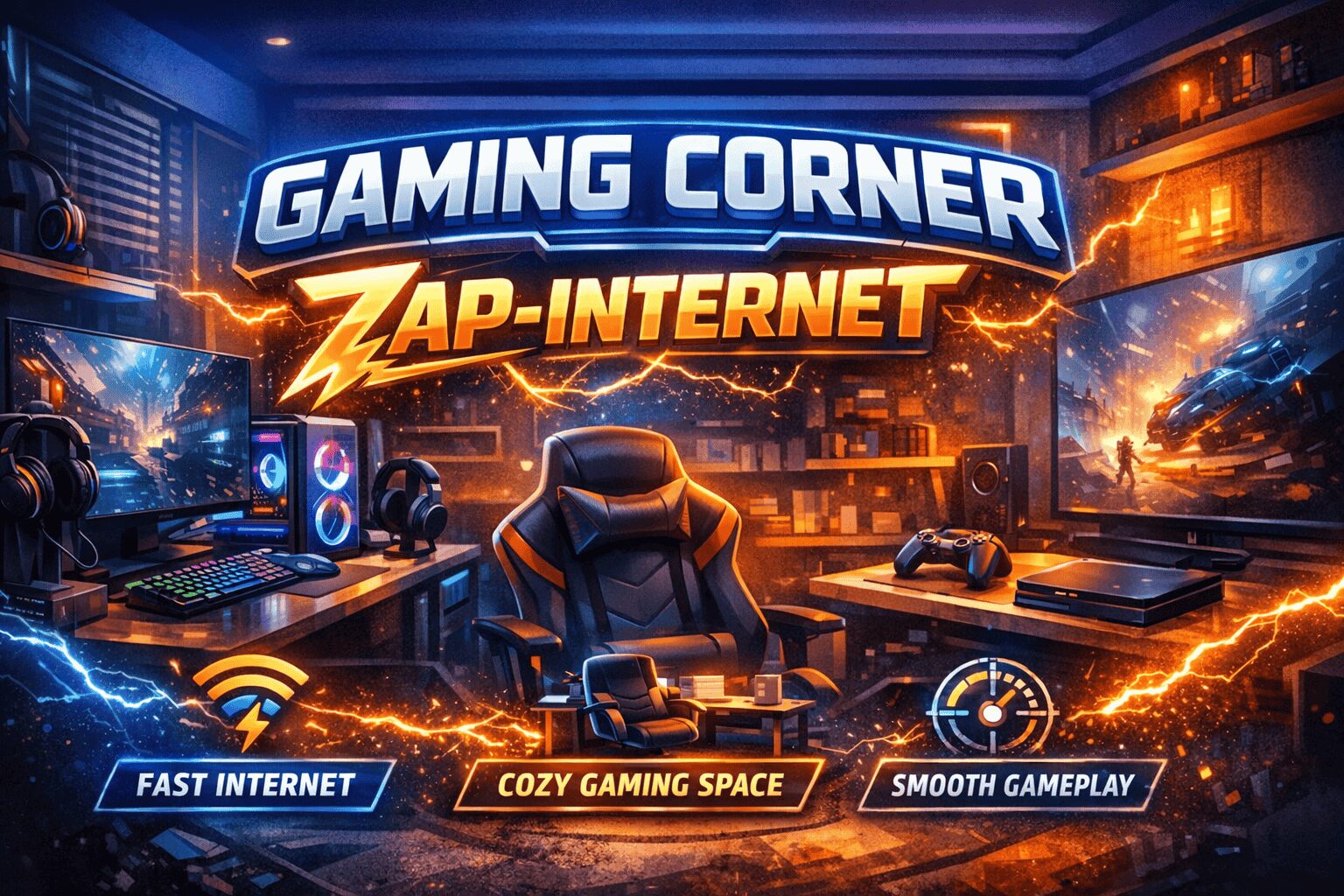 Gaming Corner Zap-Internet