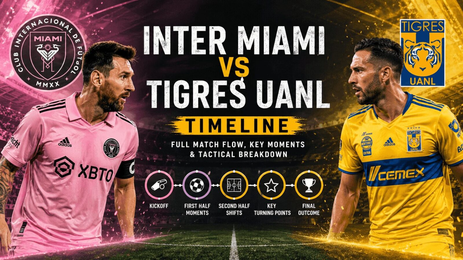 inter miami vs tigres uanl timeline